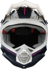 MOOSE OFFROAD MR3 Helmet - F.A.F. - White/Navy/Pink - XL 0110-8951