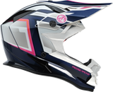 MOOSE OFFROAD MR3 Helmet - F.A.F. - White/Navy/Pink - XL 0110-8951