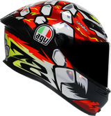 AGV K6 S Bezzecchi 2024 Helmet - XL - Carbon-Aramid Fiber Shell with Ventilation System for Motorcycle Riders