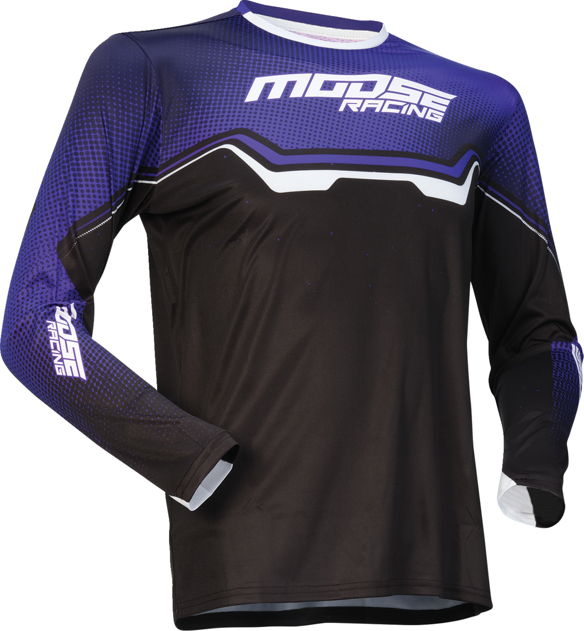 MOOSE OFFROAD Youth Qualifier® Jersey - Purple/Black/White - Small 2912-2633