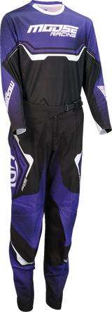 MOOSE OFFROAD Youth Qualifier® Jersey - Purple/Black/White - Small 2912-2633