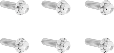 ARLEN NESS Bolt Kit - Transmission Top Cover - 12-Point - Titanium - Polished 300-947