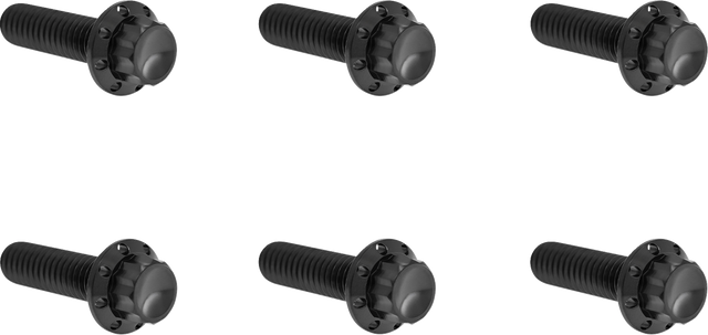 ARLEN NESS Bolt Kit - Transmission Top Cover - 12-Point - Titanium - Black 300-948