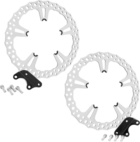 ARLEN NESS Rotor Kit - Jagged - Left and Right Front - 15" 300-096