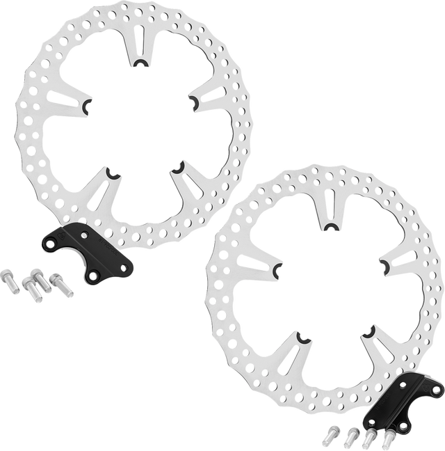 ARLEN NESS Rotor Kit - Jagged - Left and Right Front - 15" 300-096