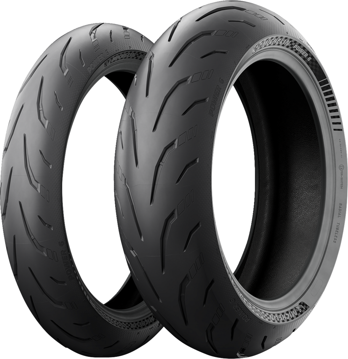 MICHELIN Tire - Power 6 - Rear - 180/55ZR17 - 73W 08968