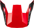 Fly Racing Rayce Helmet Visor Red/Black/White for MX and Off-Road Motorcycles - Fits Youth and Large Sizes