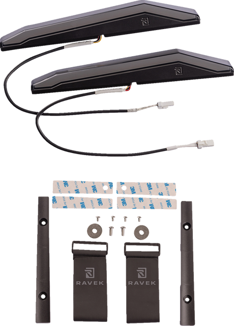 RAVEK Turn Signal/Brake Light - Red - Universal 59-206R