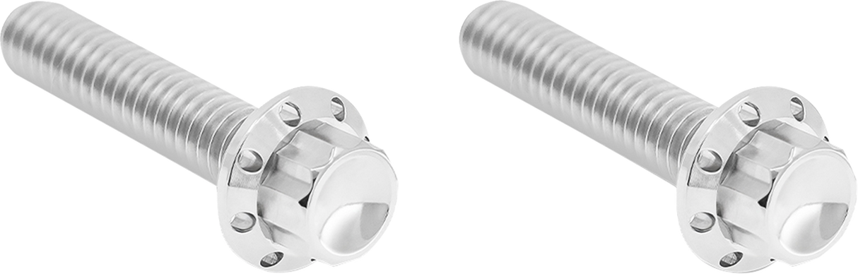 ARLEN NESS Bolt Kit - Hydraulic Clutch - Titanium - 12-Point - M8/Twin Cam - Polished 300-706