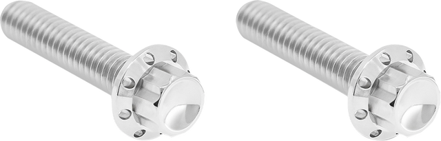 ARLEN NESS Bolt Kit - Hydraulic Clutch - Titanium - 12-Point - M8/Twin Cam - Polished 300-706