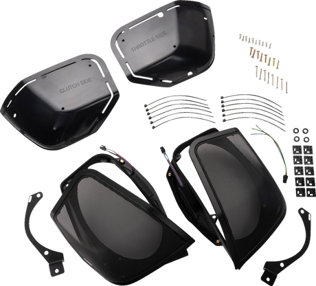 KICKER Cut-In Lid Kit without Speakers 52HDBX14 for Car Audio Systems