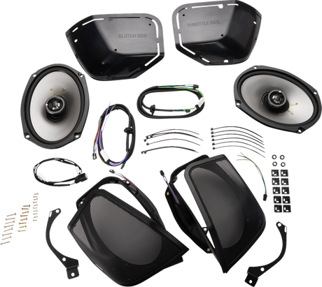KICKER Cut-In Lid Kit with 6" x 9" Speakers 52HDBX1469