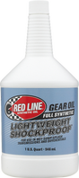 RED LINE SYNTHETIC OIL Lightweight Shockproof® Gear Oil - 1 US quart 58404