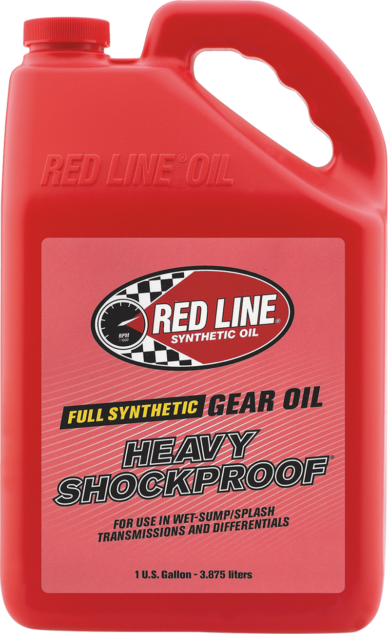 RED LINE SYNTHETIC OIL Heavy Shockproof Gear Oil - 1 gallon 58205