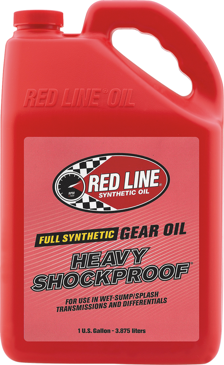RED LINE SYNTHETIC OIL Heavy Shockproof Gear Oil - 1 gallon 58205