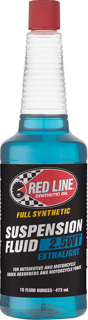 RED LINE SYNTHETIC OIL Extralight Suspension Fluid - 2.5wt - 16 US fl oz. 91112