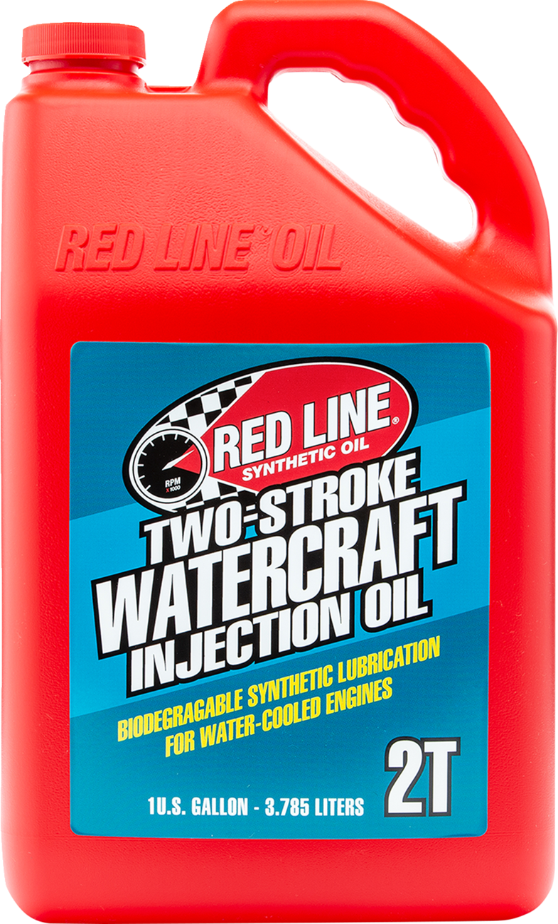 RED LINE SYNTHETIC OIL Two-Stroke Watercraft Injection Oil - 1 US gallon 40705