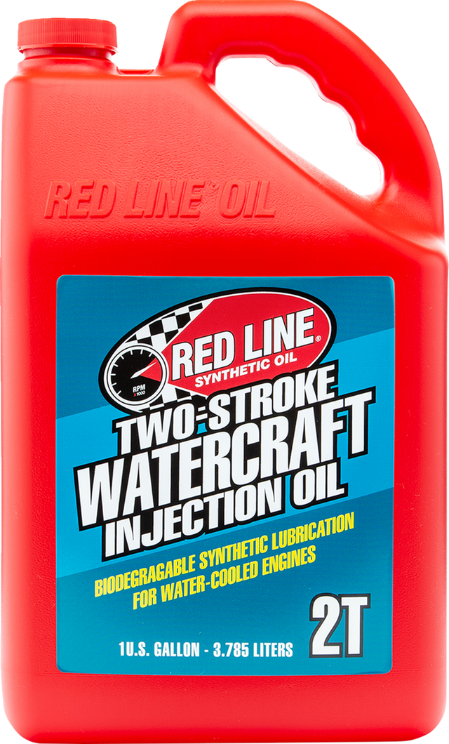 RED LINE SYNTHETIC OIL Two-Stroke Watercraft Injection Oil - 1 US gallon 40705