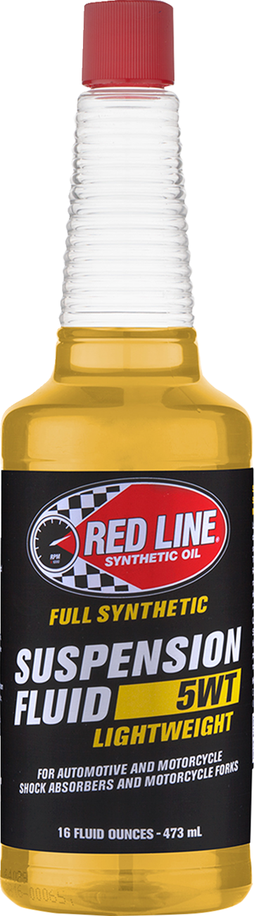 RED LINE SYNTHETIC OIL Lightweight Suspension Fluid - 5wt - 16 US fl oz. 91122