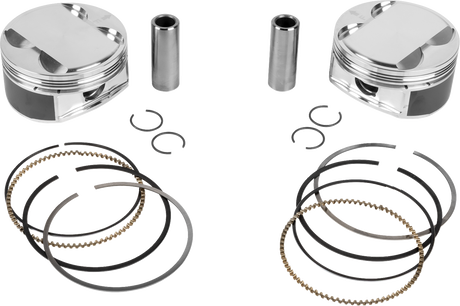 JE PISTONS Piston Kit - 4.080" Bore - 4.375" Stroke - 11.5:1 CR - 114" M8 398728