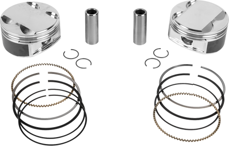 JE PISTONS Piston Kit - 4.016" Bore - 4.375" Stroke - 11.5:1 CR - 114" M8 398731