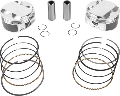 JE PISTONS Piston Kit - 4.016" Bore - 4.500" Stroke - 12.0:1 CR - 108" M8 398758