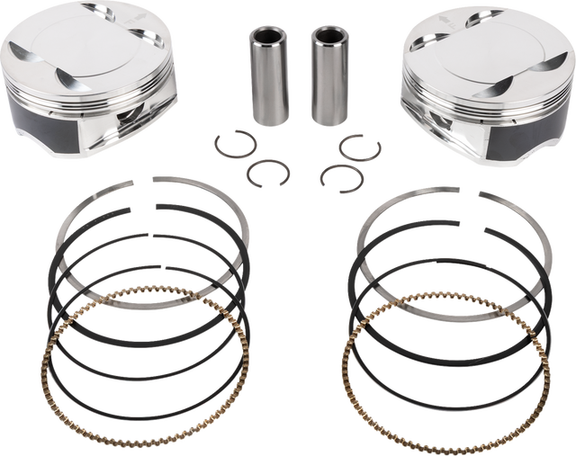 JE PISTONS Piston Kit - 4.255" Bore - 4.375" Stroke - 11.5:1 CR - 114" M8 399155