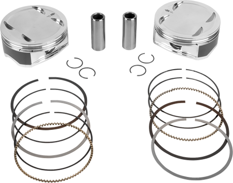 JE PISTONS Piston Kit - 4.320" Bore - 4.320" Stroke - 11.5:1 CR - 108" M8 399159
