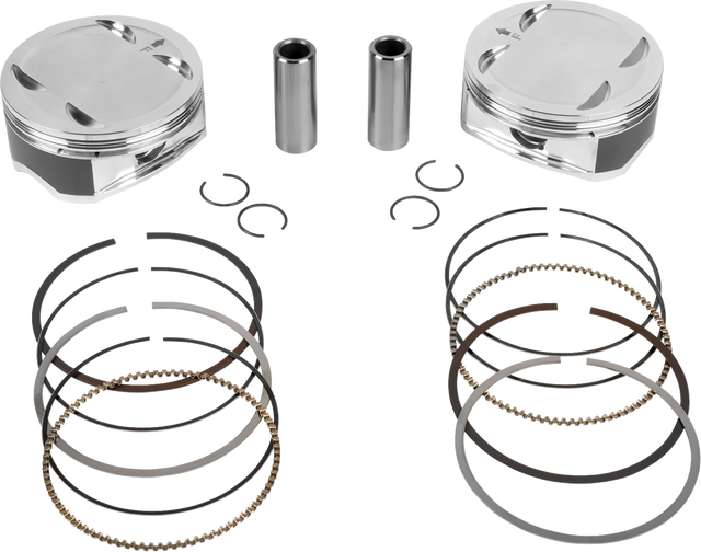 JE PISTONS Piston Kit - 4.320" Bore - 4.320" Stroke - 11.5:1 CR - 108" M8 399159