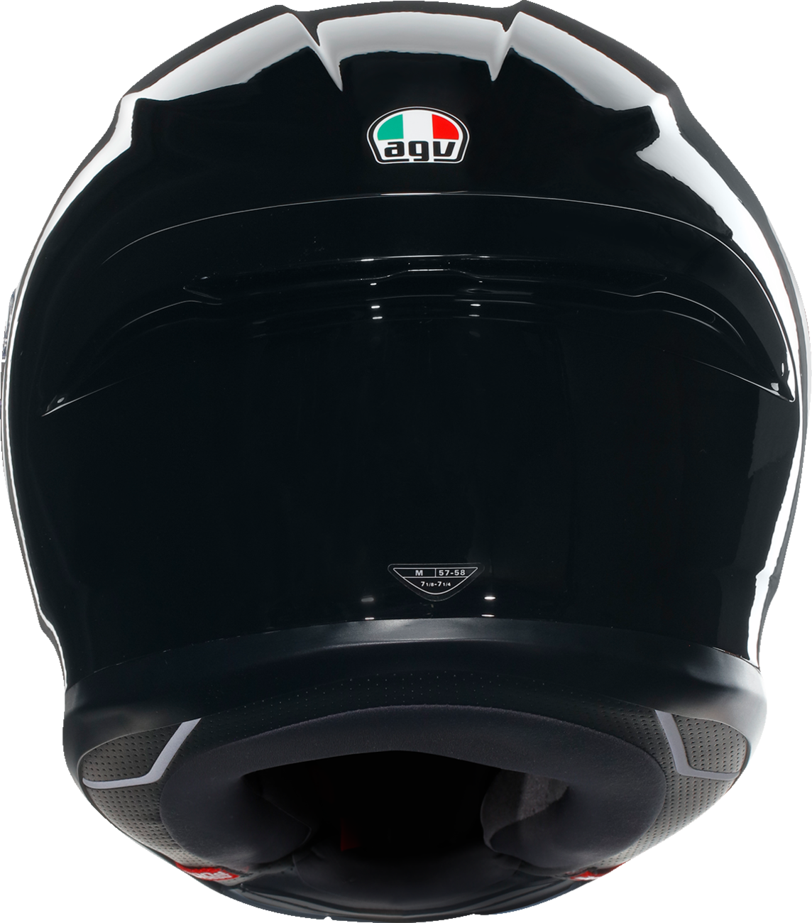 AGV K6 S Helmet in Black for 2XL - Carbon-Aramid Fiber Shell with Integrated Ventilation and Safety Features
