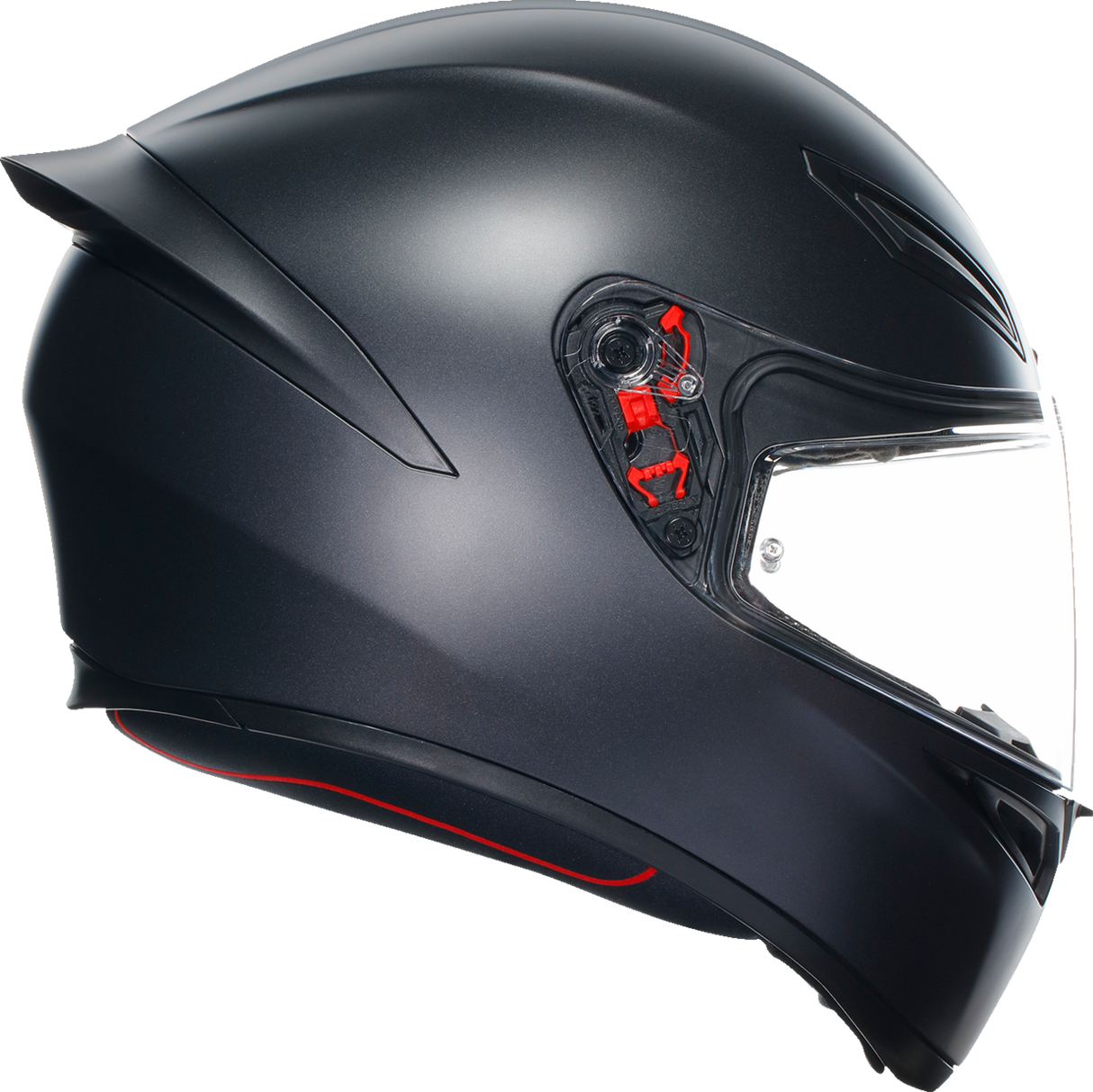 AGV K1 S Matte Black Helmet with Ventilation System for Motorcycle and Scooter - Large
