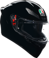 AGV K1 S Helmet for Motorcycle Riders - Black, XS, with Ventilation and Removable Interior