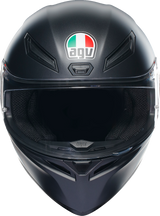 AGV K1 S Matte Black XL Motorcycle Helmet with Ventilation and Micro-Opening System