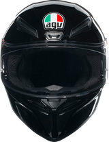 AGV K1 S Helmet for Motorcycle Riders - Black, XS, with Ventilation and Removable Interior