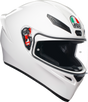 AGV K1 S Helmet - White - XL - Lightweight Motorcycle Helmet with Ventilation and Pinlock Prepared Fit for Honda, Yamaha, Suzuki, Kawasaki, and Harley-Davidson
