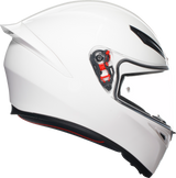 AGV K1 S Helmet - White - XL - Lightweight Motorcycle Helmet with Ventilation and Pinlock Prepared Fit for Honda, Yamaha, Suzuki, Kawasaki, and Harley-Davidson