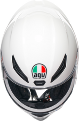 AGV K1 S Helmet - White - XL - Lightweight Motorcycle Helmet with Ventilation and Pinlock Prepared Fit for Honda, Yamaha, Suzuki, Kawasaki, and Harley-Davidson