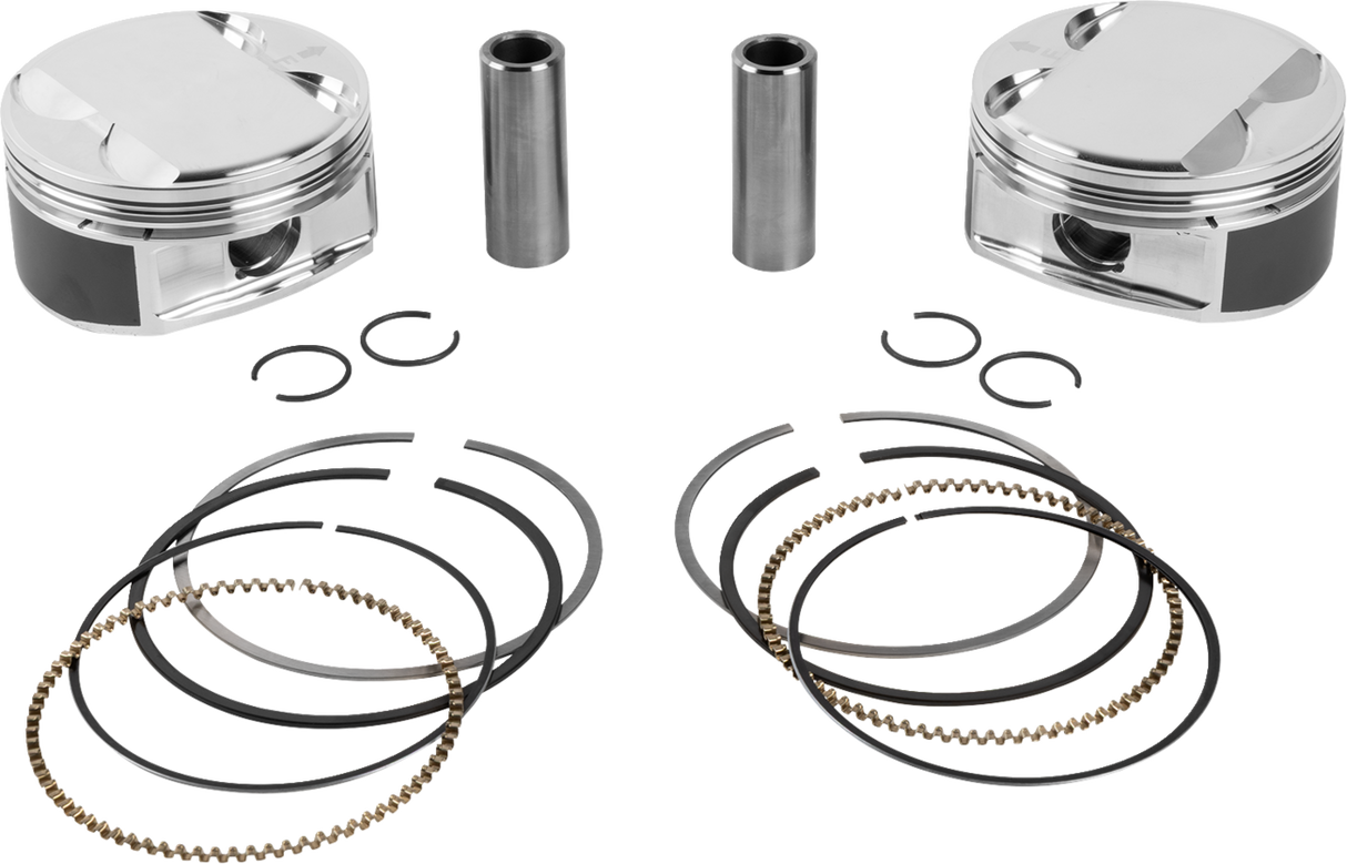 JE PISTONS Piston Kit - 4.020" Bore - 4.500" Stroke - 11.5:1 CR - 108" M8 398732