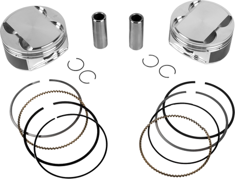 JE PISTONS Piston Kit - 4.080" Bore - 4.500" Stroke - 11.5:1 CR - 108" M8 398734
