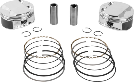 JE PISTONS Piston Kit - 4.075" Bore - 4.500" Stroke - 12.0:1 CR - 108" M8 398760