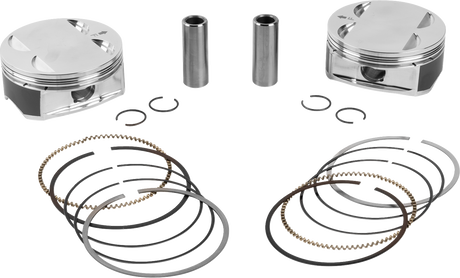 JE PISTONS Piston Kit - 4.260" Bore - 4.500" Stroke - 11.5:1 CR - 108" M8 399158