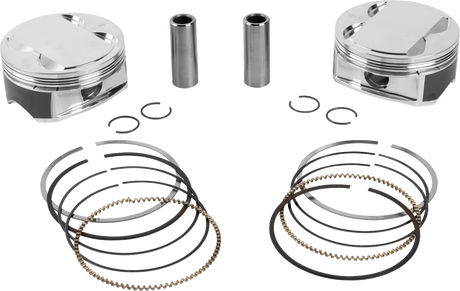 JE PISTONS Piston Kit - 4.260" Bore - 4.375" Stroke - 12.0:1 CR - 114" M8 399161