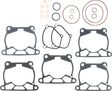 COMETIC Top End Gasket Kit with Fiber Base Gasket for KTM C3808FB - Fits 2000-2023 KTM Models