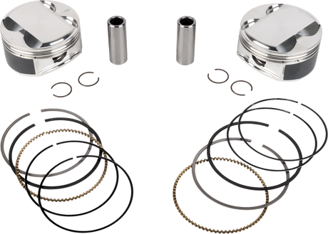 JE PISTONS Piston Kit - 4.020" Bore - 4.500" Stroke - 12.0:1 CR - 108" M8 398759