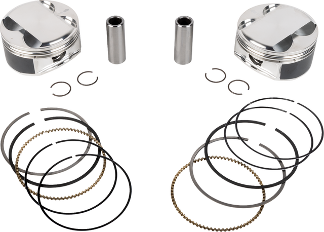 JE PISTONS Piston Kit - 4.020" Bore - 4.500" Stroke - 12.0:1 CR - 108" M8 398759