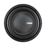 DS18 IXS Series 10-inch 600W RMS Shallow Mount Fiber Glass Subwoofer - Fits Most Car Trunks and Cargo Areas