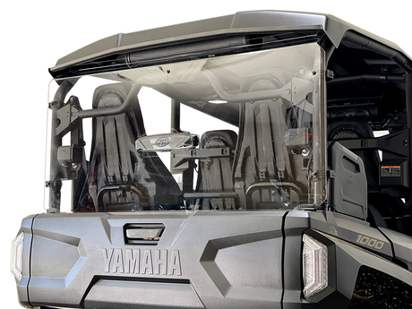 SPIKE Rear Vented Windshield for Yamaha YXF1000 Wolverine RMAX4 (2021-2022) - Clear Polycarbonate