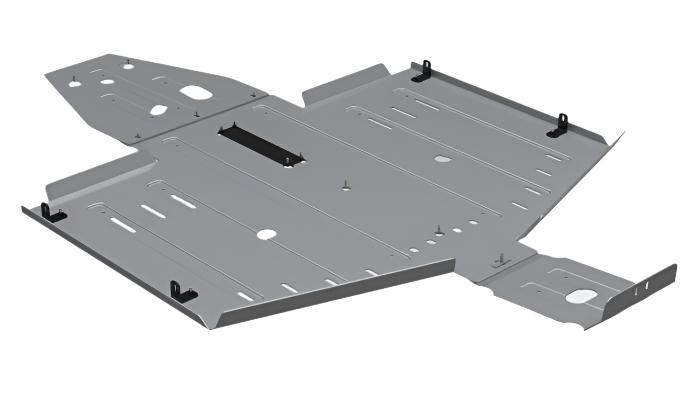 Polaris General Alloy Central Skid Plate