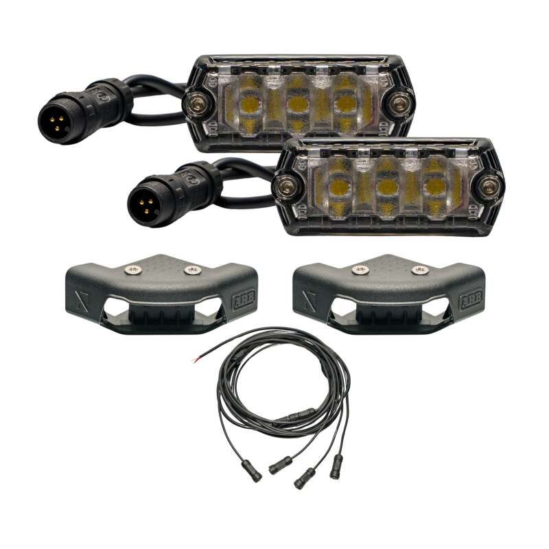 Nacho Offroad Technology Nano ARB Base Rack Light Kit (Pair) V5AR1 – Powersports LED Lighting Solution