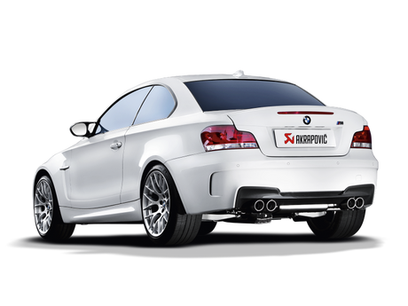 Akrapovic Slip-On Line Exhaust for 2011-2012 BMW 1 Series M Coupe (E82) Titanium with Tips